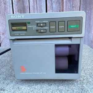 Vintage Sony Video Graphic Printer UP-103 Powers On